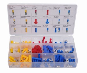 Zestaw konektorów izolowanych 160szt. KD10487