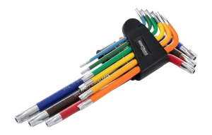 Klucze imbusowe TORX 9el. T10-T50 KD11930