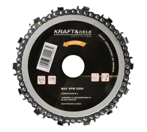Tarcza łańcuchowa do drewna 125x22,2mm KD1060