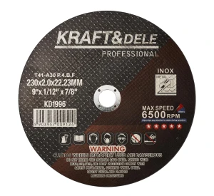 Tarcza do cięcia metalu 230 x 2,0 x 22,23 mm KD1996