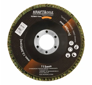 Tarcza listkowa 115mm P60 KD961