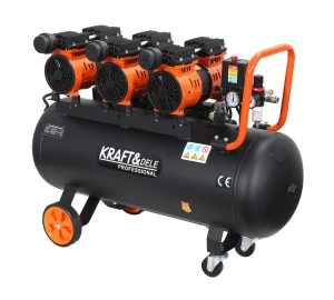 Kompresor bezolejowy 100L 580L/min 3x2000W KD1394