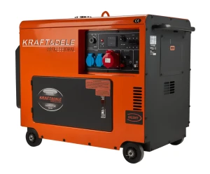Agregat Diesel 7000W 12/230/380V  + ATS KD121