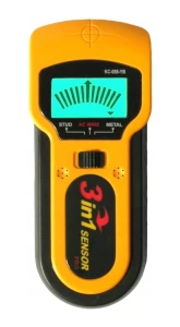 Wykrywacz metalu, przewodów i drewna 3w1 LCD KD10401