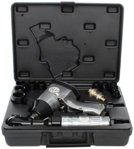 Klucz udarowy pneumatyczny zestaw KD1422 z grzechotką LX-005