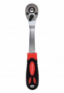 Grzechotka z zakrzywioną rączką 1/2" KD11002