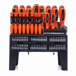 Zestaw śrubokrętów i bitów 100 el. KD10957