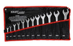 KLUCZE DWUSTRONNIE PŁASKIE 12el. KD10934