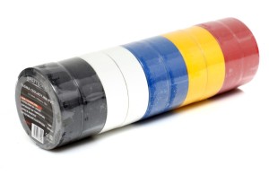 Taśma izolacyjna PVC 10szt. mix kolorów KD10915