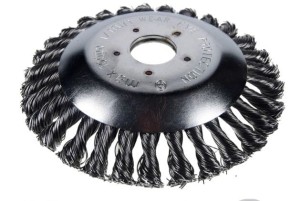 Szczotka druciana pleciona do kosy spalinowej 200mm KD1643