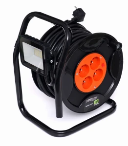 PRZEDŁUŻACZ BĘBNOWY 30M + LED KD4037