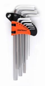 IMBUSY DŁUGIE HEX 9EL. KD11932