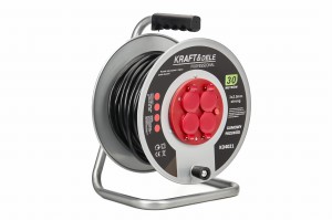 PRZEDŁUŻACZ OGRODOWY BĘBNOWY 3x2.5mm 30M KD4021