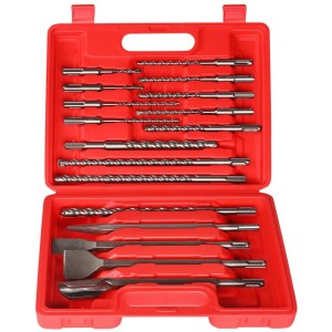 ZESTAW WIERTEŁ I DŁUT 17 ELEMENTÓW SDS+ KD10068