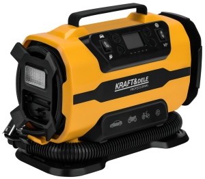 Kompresor samochodowy z funkcją latarki 12/230V KD3441