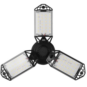 LAMPA WARSZTATOWA LED SUFITOWA SKŁADANA 80W 8500LM KD3483