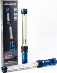 LATARKA WARSZTATOWA PODWÓJNA LED USB-C 1200LM KD3498