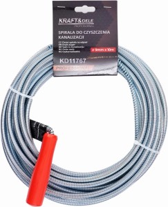 SPIRALA DO CZYSZCZENIA KANALIZACJI KD11767