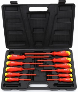 Śrubokręty izolowane 11szt. KD10333