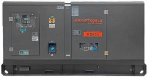 Agregat prądotwórczy jednofazowy DIESEL 87/95kW  KD694