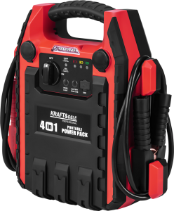 JUMP-STARTER 4w1 1200/600A 22Ah 12V + OŚWIETLENIE + KOMPRESOR KD5346