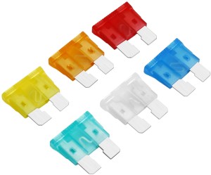 Bezpieczniki samochodowe 5-30A. 120szt. KD1300