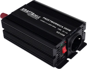 Przetwornica 12V na 230V 300W / 600W  skorygowana sinusoida KD1258