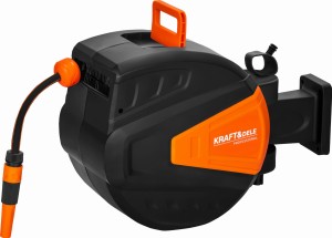 WĄŻ OGRODOWY ZWIJANY 25M+2M 1/2" KD2154