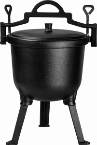 Kociołek myśliwski / Garnek żeliwny 8L KD4186