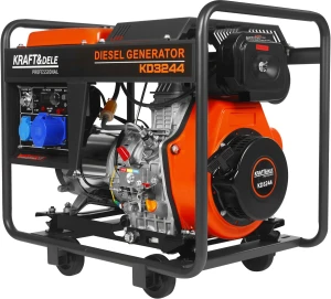 Agregat Prądotwórczy 7kW Diesel 230V 32A KD3244