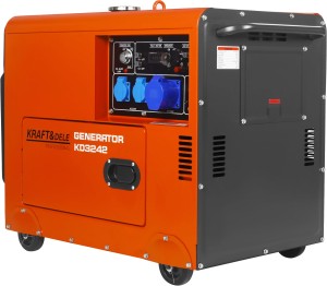 Agregat Prądotwórczy 230V 7kW Diesel + ATS KD3242