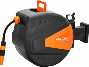 WĄŻ OGRODOWY ZWIJANY 30M+2M 1/2" KD2153