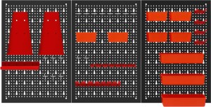 TABLICA NARZĘDZIOWA WARSZTATOWA METALOWA 120x60cm KD11898