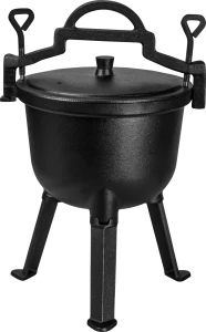 Kociołek myśliwski / Garnek żeliwny 4L KD4185