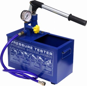 Pompa kontrolna do prób ciśnieniowych 0-40kg / 30ml / 12L  KD10479