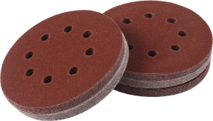 Papier ścierny krążek 125mm P100 na rzep 50szt. KD11810