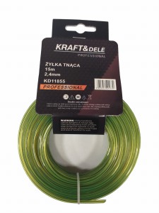 Żyłka tnąca 15m 2,4mm² KD11855