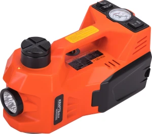 Podnośnik samochodowy 12V + kompresor + latarka KD1367