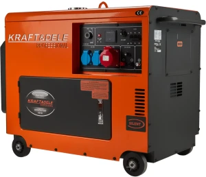 Agregat Diesel 7000W 12/230/380V  + ATS KD121