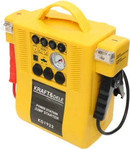 Jump starter 4W1 - urządzenie wielofunkcyjne - rozruch, kompresor, latarka KD1922
