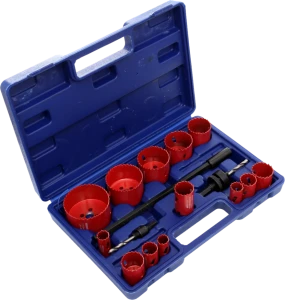 Otwornice do metalu i drewna BI-METAL 17 el. KD10345