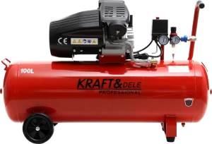 Kompresor olejowy 100L 2 tłoki 4,1KM + separator KD1480