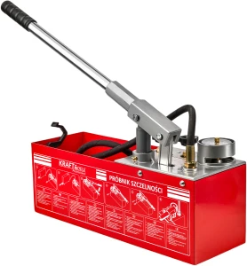 Pompa kontrolna do prób ciśnieniowych  0-50kg / 45ml / 12L KD10478