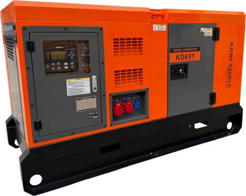 KRAFT&DELE elektrocentrála KD691 32kW 380V 1