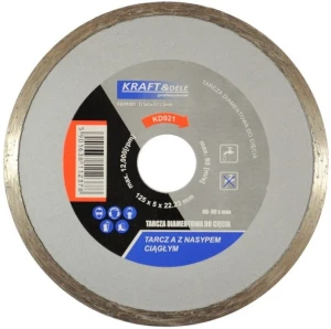 Tarcza diamentowa ciągła do cięcia 125x5x22,23mm KD921