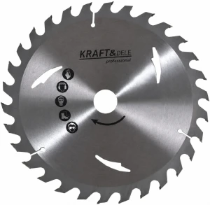 Tarcza widiowa 210mm do drewna 24T KD1025