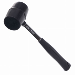 Młotek gumowy z metalową rączką 120z KD901