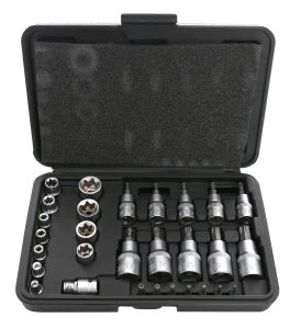 Zestaw bitów i nasadek TORX 30 el. KD10242