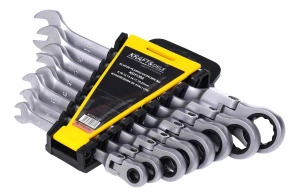 Klucze płasko-oczkowe 8-22mm 8szt. KD11302