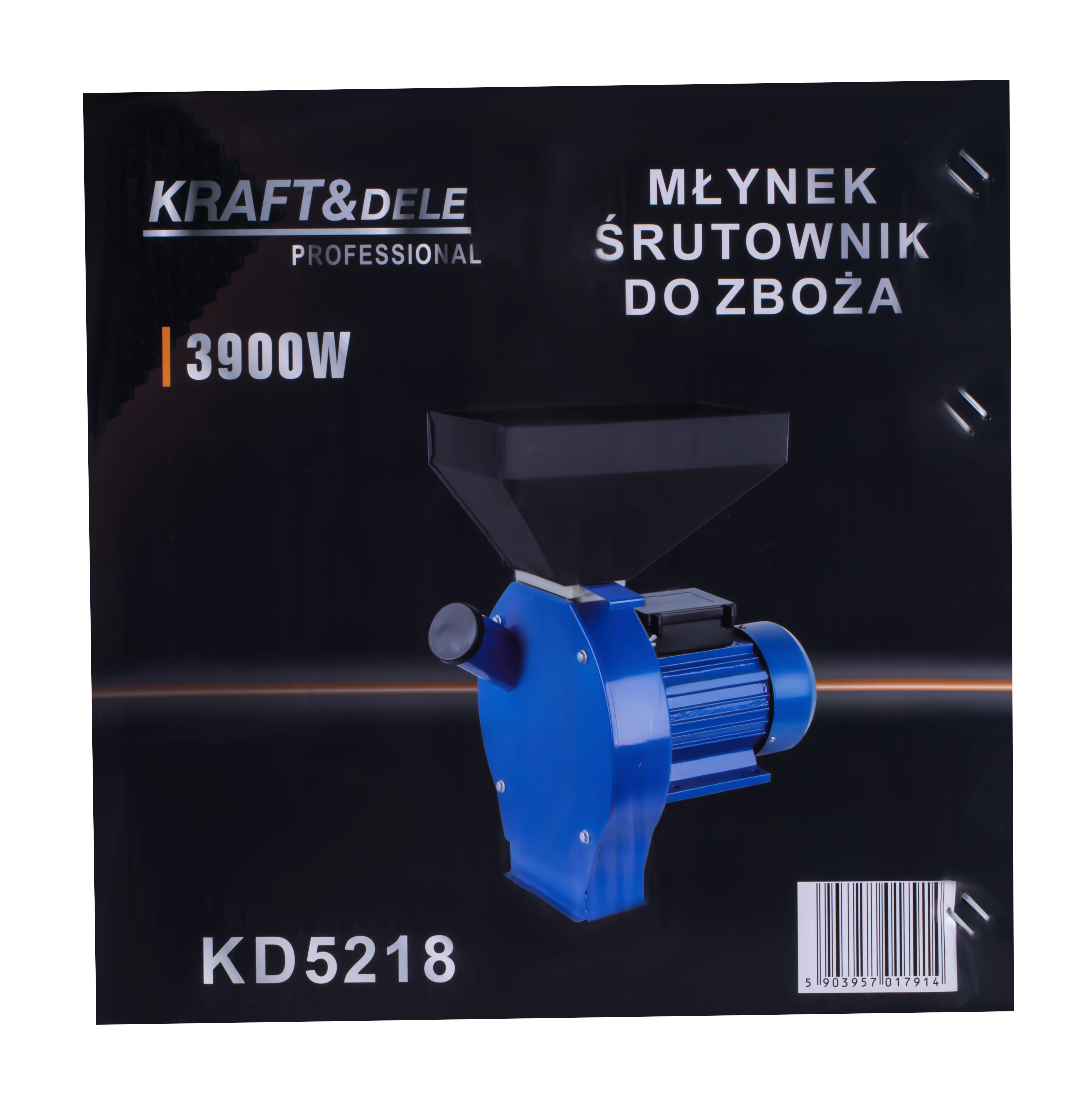 MLÝNEK/ŠROTOVNÍK NA OBILÍ 3900W KD5218